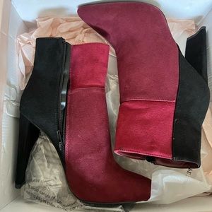 JustFab heeled boots